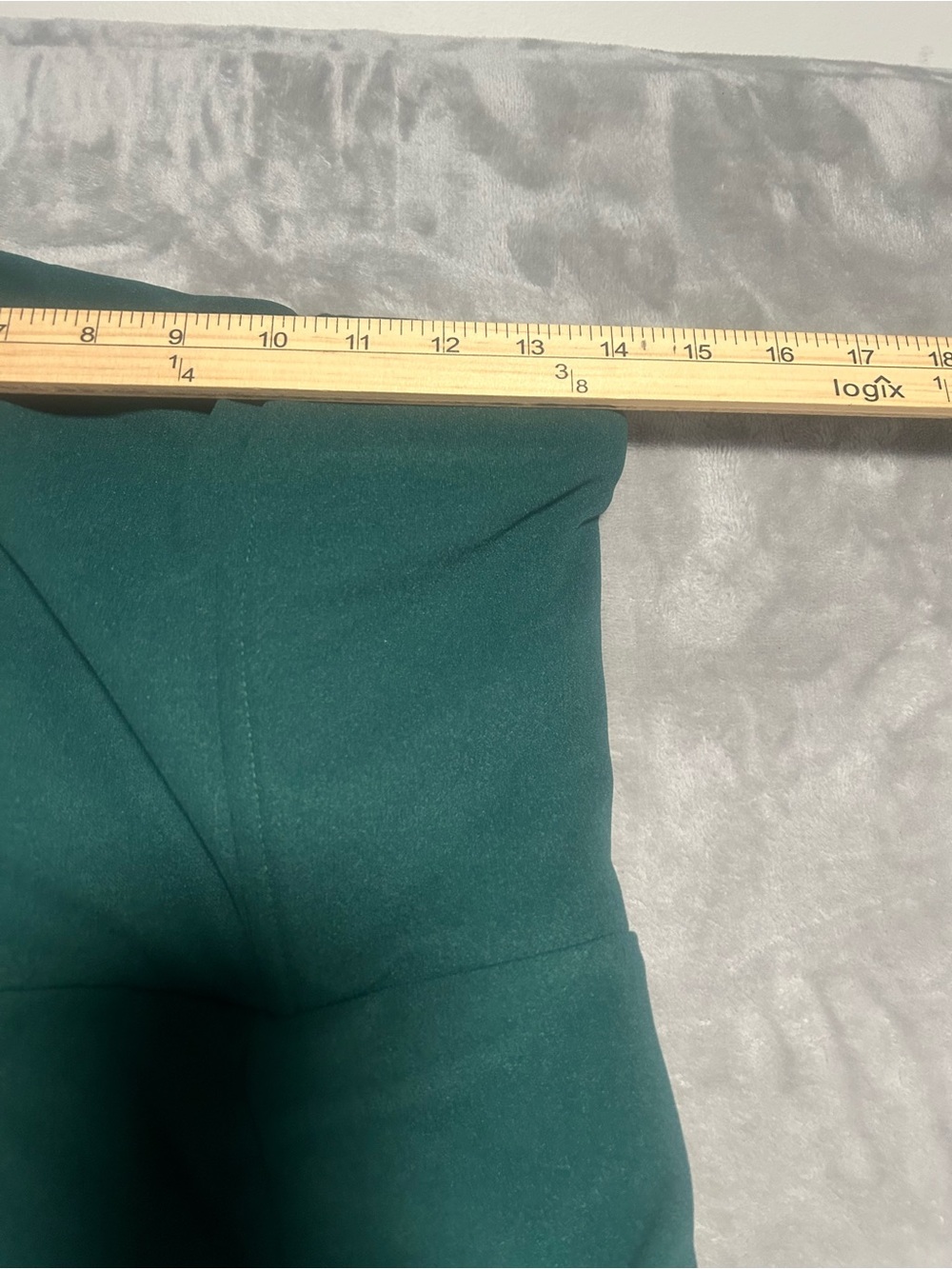 Lulus Strapless Maxi Gown Dress Women’s Medium Green Side Slit - Picture 7 of 8